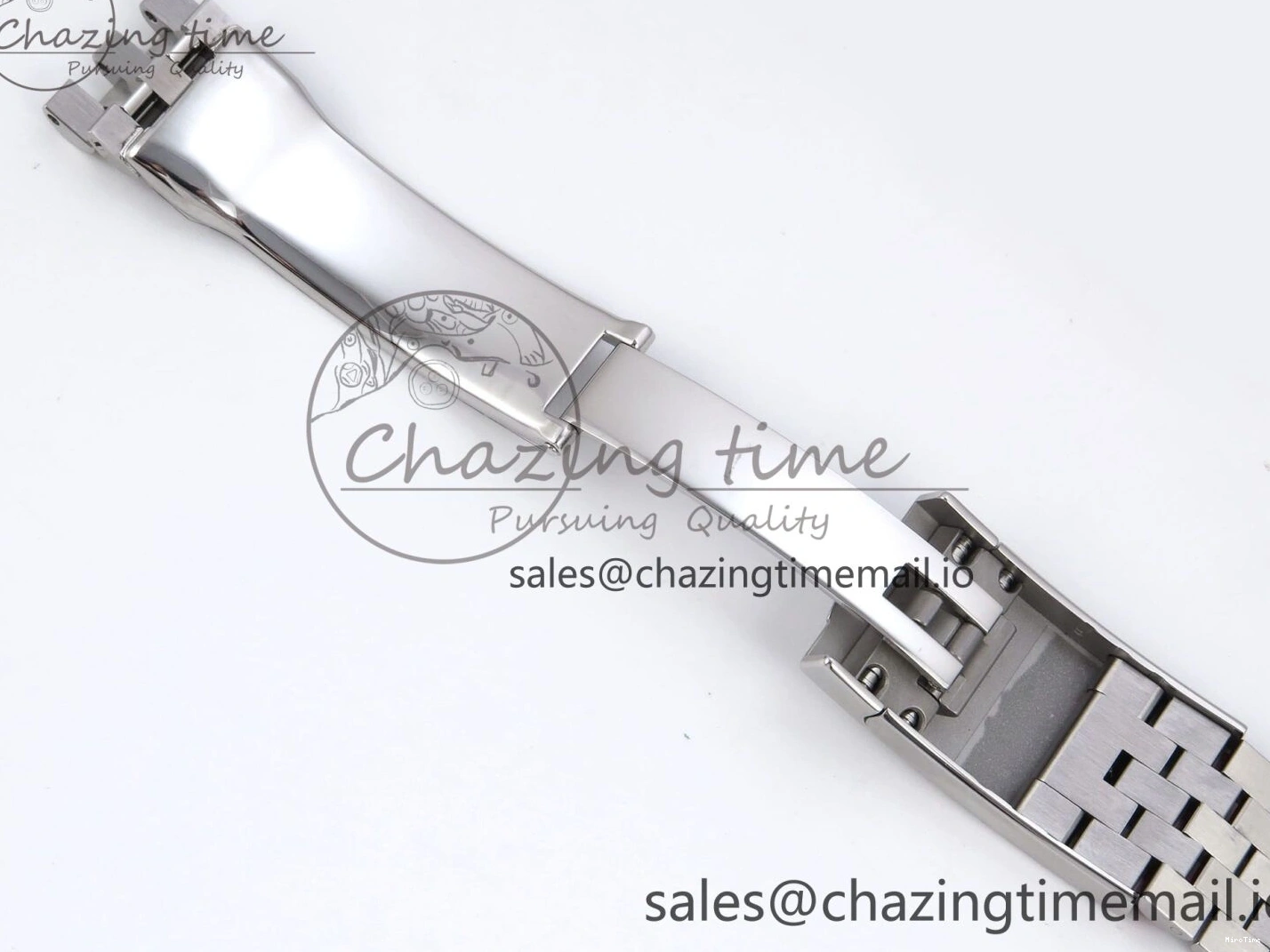 MiroTime 0320 DateJust 126334 41mm Clean 1:1 Best Edition 904L Steel Gray Stick Dial on Jubilee Bracelet VR TravelReady 895